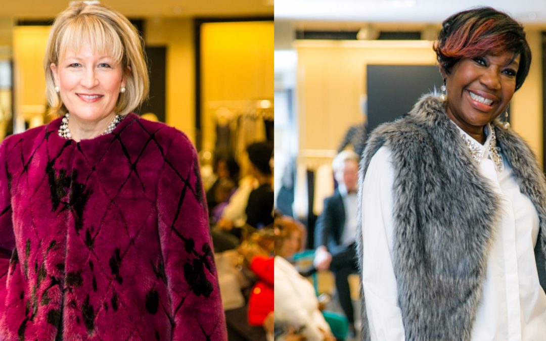 Presenting the Fashion Over Fifty models at Bloomingdales